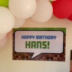 Sameera Reddy Instagram - Hansie’s dream theme Minecraft party finally came true🥳❤️a big thank you to the best sis-in-law & party planner & most importantly my coolest gal pal @diydayalishka for making it so awesome 🎂❤️ #houseparty #minecraft #happyhans #happybirthday 🪁