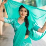 Sanchita Shetty Instagram - You are the Mirror of Divine beauty 💚🤍 PC : @aaronprince_photography Designed by : @naziasyedofficial @naziasyed #sanchita #sanchitashetty #spreadlovepositivity ❤️
