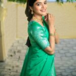 Sanchita Shetty Instagram - 💚 PC : @aaronprince_photography Designed by : @naziasyedofficial @naziasyed #sanchita #sanchitashetty #spreadlovepositivity ❤️