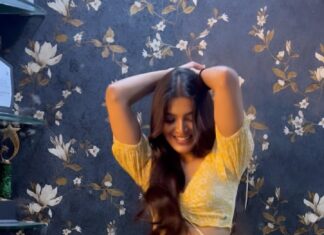 Sanchita Shetty Instagram - BTS Fun shoot 💃💃 💛 Photography : @rahuldev1177 Makeup & Hairstyle by @makeup_by_jayanthi ☺️ #nofliter #nofliterneeded #funshoot #sanchita #sanchitashetty #spreadlovepositivity ❤️