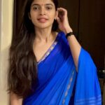 Sanchita Shetty Instagram - Divine 💙 #nomakeup #candid #sareelove #sanchita #sanchitashetty #spreadlovepositivity ❤️