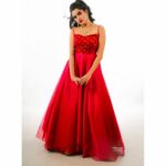Sangeetha Bhat Instagram - If you change the way you look at things, The things you look at change. Read that again. Mua- @uniquemakeover_by_nethrarajesh Photography & Studio- @lohitrajkumar @crushstudios.lrk Couture- @vastra_villa_by_ashwini Jewellery- @vishaki.rentjewellery Hair- @magical_makeover_by_anitha Inframe- @sangeetha_bhat #actress #actresstheunknown #sangeethabhat #sangeethabhatsudarshan #redgown #photoshoot Bangalore, India