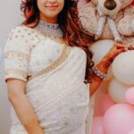 Sanjjanaa Instagram – After celebrating my own baby shower in the Hindu culture .. It was a blessing in disguise to be celebrating my dreamy baby showers yesterday for the second time in my husbands Muslim religious culture .. ❤️❤️❤️ 

The ceremony included my sister in laws to cook very big Tiffin box of various kinds of sweets and the same was unboxed , & Fed to me by my husband .. And I fed the fancy traditional sweets to my husband and my close ones as well ❤️

I choose to invite only my near and dear ones who really are in touch with me in life and not to reach out to people who don’t matter and called for the heck of it . 

There were still 300 people in our guest list who showed up Who Are our closest first Circle of family and friends .. I thank everyone to have come over and showered your blessings on me & on my baby to come . 

The best people will find a way to stay no matter if it is in a thick or thin .. The plastic would not survive ❤️ 

Life is beautiful and less complicated if we have only real people who matter to us in our life is what I have learnt over a period of time ❤️ 

The yummy traditional “ Muslimstyle Mutton Biryani “  was the highlight of the menu and the showstopper for the day . Therefore the venue to celebrate our event was my Mother in laws Ancestral residence as we wanted to have a customised food menu that was prepared & served in house . 

Here’s a glimpse of my #godhbharae #babyshowers ❤️. 

I thank in the Almighty for all the blessings and happiness . I am very gratitude full to people of my family who have been my pillar of strength in life 🌸 

20 days to go for my little one to arrive , count down begins .. please keep us in your love & blessings ❤️ 

More pics to follow soon ❤️

Outfit by – Chanda gowda @chandangowda_official 
Photos – Harshitha venu @happeningpixels 
Makeup – Pooja @prettify_makeover 
Decor by – Arshita & Amrutha @hidden.lightz 
Mehendi by Kiran kumar  @mehendistoriesbykiran
Watch from my personal collection by @longines 
Jewellry from my personal collection by @shreekrishnadaimonds & Jewellry , Commercial Street . Karnataka, Bangalore