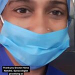 Sanjjanaa Instagram - Thank you Doctor HemaNandini , Gynacologist practising at @manipalhospitals in Bangalore , for making me so comfortable making me feel so warm and making my delivery journey so smooth of my first baby I was so petrified and nervous like every mother .. that every thing should go smooth and you made me feel so effortlessly successful madam .. Thank you for making my pregnancy journey so memorably special 🙏 Also thanking entire team of doctors Doctor . Prabhakar senior Anaesthetist , Peadriatic specialist Doctor.Rajat , Lactating specialist dr.Ravneet Joshi & entire team of Nurses to be so good & professional in there hospitality & training me on feeding The baby to teaching me how to care delicately towards the infant . I am very happy to have selected @manipalhospitals in my journey of pregnancy and health all the time . ❤️🌸 👗 @zelenaformommies Bangalore, India