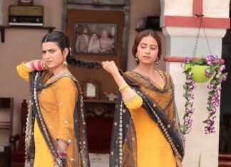 Sargun Mehta Instagram - Favourite picture dasso 😁😁 1 , 2 ya 3 ? #SAUNKANSAUNKNE running BLOCKBUSTERLY in theatres near you