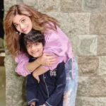 Shamita Shetty Instagram - Happy birthday my darling baby❤️ can’t believe ur 10 already! You are a blessing in our lives that we cherish everyday and I wish you happiness , love , joy, success and everything that your heart desires my sweetheart ❤️ maasi loves u to the moon n back ! ❤️🥰 #birthday #nephew #birthdayboy #love #unconditional #hugs 🎂🎉🥳🎁🎈