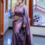 Shamna Kasim Instagram - Being happy is the greatest form of success… Styling : @jaffarimaam Saree : @deinudesigns Jwellery : @kushalsfashionjewellery Pics : @freekphotography_