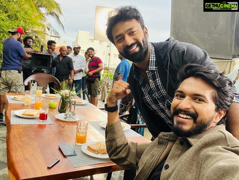 Shanthanu Bhagyaraj Instagram - Itβs a wrap for #MY3β¦ π Thank u for trusting me @rajeshmdirector sirπ My amazing Co-stars, always anbaana @themugenrao , the brat @ihansika , dearest @jananihere_ , the hilarious unstoppable duo @theabishekkumar @sakthii___ π @karthickdir.7 Sweetoo π The production team @gururameshv , @trendloud team @itssanjaysubash #Guru and team ππ» #Kaushik, #ManagerSelvam Co-Directors #Maddy #Rajsekar sir & team πDesignor & stylist @praveenraja Designor team @varshu_sankar @naushad_ahmed97 Costume @dipti11_official Music @ganesan_s_official , Dop @karthik_muthukumar and all the actors and technicians of #MY3 π Coming soon on @disneyplushotstar ππ₯ Canβt wait for you all to watch it π