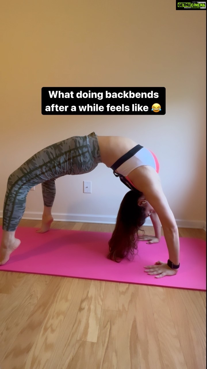 Sherin Instagram - When you’re not consistent with your practice, each pose can feel difficult, if you don’t give up, your body will follow. #sherin #yoga #reels #healthylifestyle #workout Greenville-Spartanburg