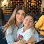 Shilpa Shetty Instagram - You’re TEN, already! How did time fly by so fast? Seeing you grow up into this caring, respectful, kind, happy, funny, loving, positive, strong, and fine gentleman is one of my greatest joys as a mom. Here’s to many more tight hugs, slobbery kisses, climbing trees, slime fests, MMA sparring, nerf gun shoot outs, VFX edits, icecream flavours, melting chocolate, crackling sourpops, Dalgona cookies, giant candyfloss’s (only on Sunday😈🤦🏽‍♀️😅) and much more ♥️🧿♥️ Happppyyy Birthday mera beta Viaan-Raj 🤗🤗YOU make mumma and papa sooo proud. We love you soooo muchhhh♥️♥️🌈🌈✨✨ #ViaanRajKundra #BirthdayBoy #love #Gratitude52 #grateful #blessed #Son