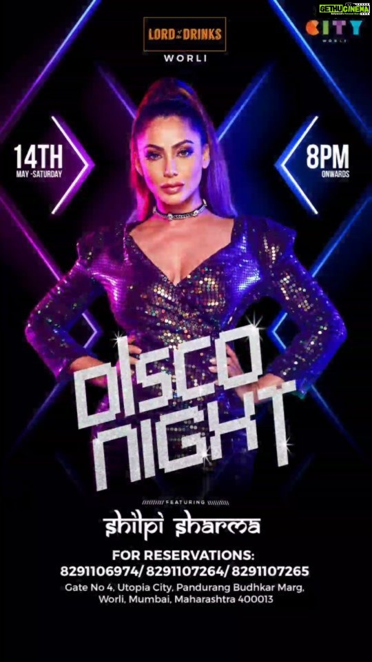 Shilpi Sharma Instagram - Crazy nights make the best memories. And this Saturday 14 May it's going to be one night to remember , as I am playing in my city Mumbai @lordofthedrinksworli . So all my friends and party people join me for this fun night.. . . . . . #lordofthedrinks #worli #mumbai #partytime #musicpeople #bollywoodmusic Mumbai, Maharashtra