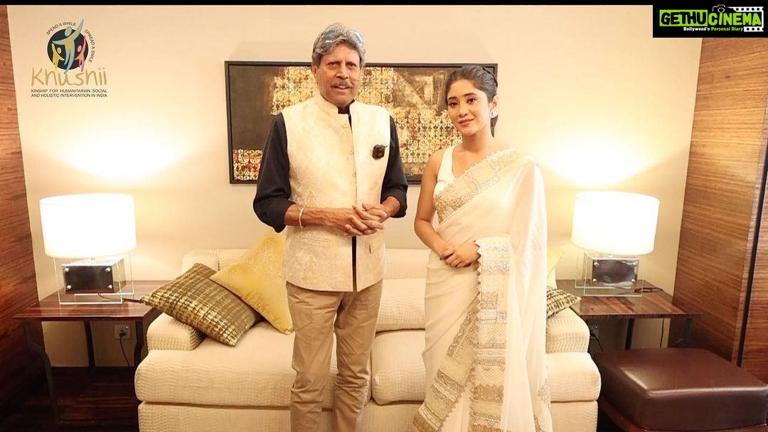 Shivangi Joshi Instagram - I am extremely pleased and proud to be KHUSHII’s Youth Ambassador! And I welcome all my well wishers to join my KHUSHII family! Thank you @therealkapildev Sir for believing in me 🙏🏽 Click on the link to contribute: https://khushii.org/shivangi-joshi-fundraiser/ #JeetegaIndia #Shivangi4KHUSHII @khushii.india #JeetegaIndia #Shivangi4KHUSHII #GirlChild #Empower #JaiHind #PledgeForKhushii #EducateGirlChild #ChildEmpowerment #GirlEducation #GenderEquality #LeaveNoChildBehind #SupportTheCause #Charity #Donate #ShivangiJoshiForKhushii #ShivangiForKhushii #ShivangiJoshiYouthAmbassador