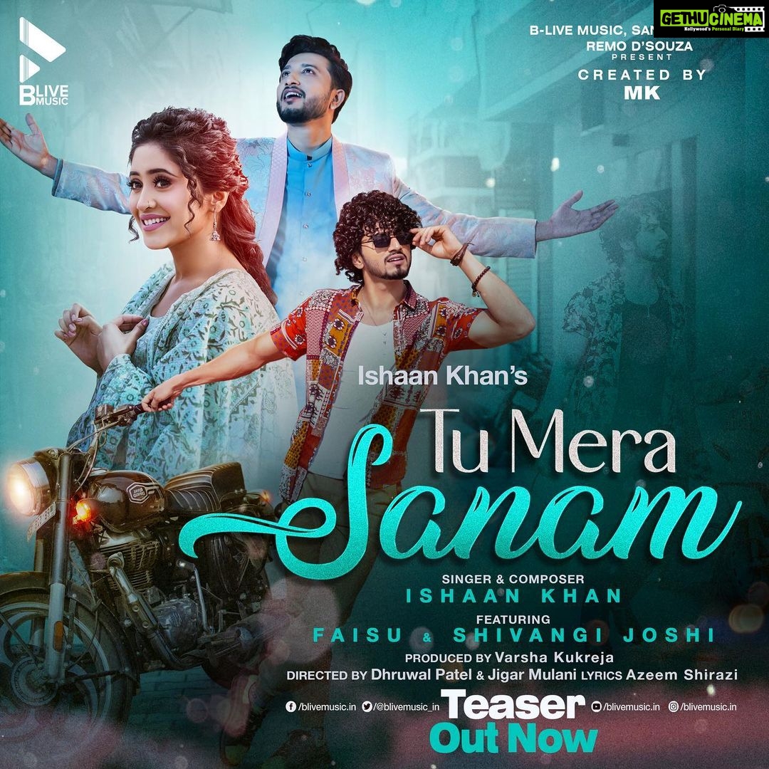 Shivangi Joshi Instagram - Testing love at levels you’ll never imagine… ❤️ #TuMeraSanam teaser out now! 🌙 🥰 Featuring : @mr_faisu_07 & @shivangijoshi18 Singer & Composer : @ishaankhanblive Presented to you by #SanjayKukreja, @remodsouza & @blivemusic.in Created By : @mkblivemusic Produced by : @varsha.kukreja.in Directed By : @dhruwal.patel & @jigarmulani Music By : @aishwarytripathi & @yakshaj Lyrics By : @azeemshirazi Mix By : @michaeledwinpillai Master By : @ericpillai Associate Director: @isshehzaankhan