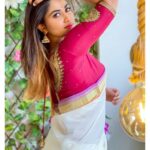 Shivani Narayanan Instagram - Any Saree fans ? ❤️