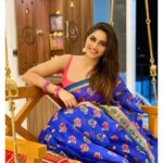 Shivani Narayanan Instagram – Saree and Smile ❤️