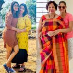 Shivani Narayanan Instagram - Amma and Paati ❤️ Happy Mother’s day to the woman who raised mom and me ❤️ Love you Paati .. #3generations