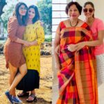 Shivani Narayanan Instagram - Amma and Paati ❤️ Happy Mother’s day to the woman who raised mom and me ❤️ Love you Paati .. #3generations