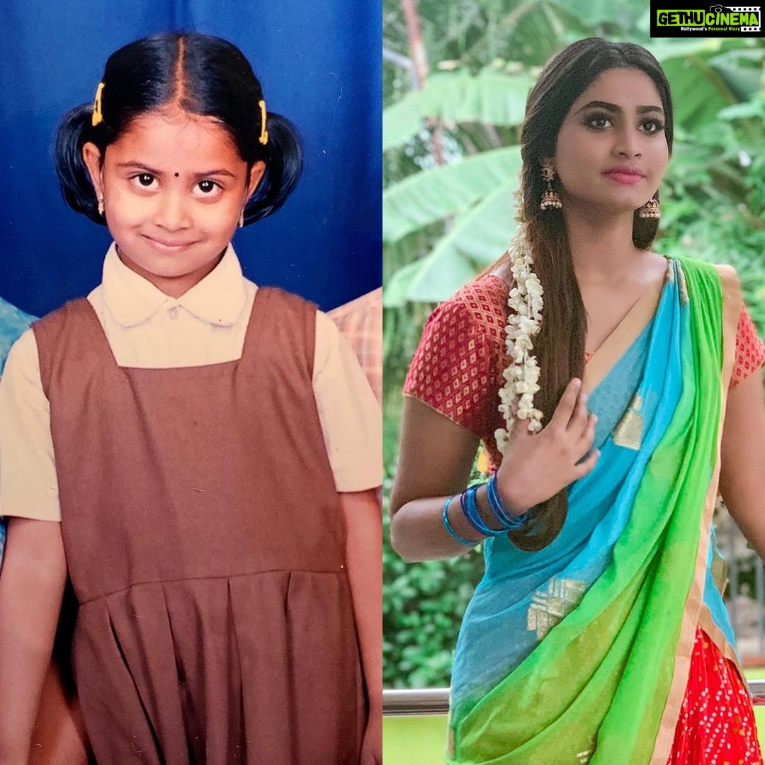 Shivani Narayanan Instagram - Do i look the same ? 👀 One of my Favorite picture from my childhood ❤️