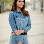 Shivani Narayanan Instagram - Denims are like fries 🍟, you can’t have one 😉 📸 @kiransaphotography