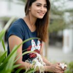 Shivani Narayanan Instagram - Lets stay home for a while to stay together Forever . #jantacurfew