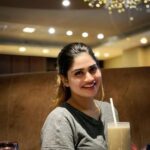 Shivani Narayanan Instagram – But First , iced coffee ♥️ ITC Grand Chola, Chennai