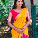 Shivani Narayanan Instagram - Day Started with Prayers 🙏❤️... Thnks a ton for all your wishes,story mentions,posts,video edits,memes,sketches and Blessings ❤️😍😘.. Thank yu much for all your efforts lovelies❤️😘 Love yu all❤️😍 #blessed😇 #overwhelmed😘 Birthday Outfit @aanyasriboutique ❤️