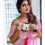 Shivani Narayanan Instagram - Tea or Coffee ☕️ ? Which is your favorite lovelies?❤️😍😘