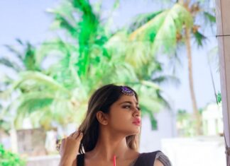 Shivani Narayanan Instagram - Beat the heat this summer lovelies ❤️ Stay protected and hydrated 😘🤗 Take care ❤️ #handloomlove #tendercoconutwater🌴