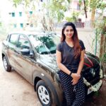 Shivani Narayanan Instagram - My New Car 💎 #shivaninarayanan ❤👣