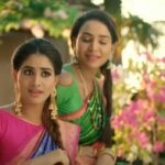 Shivani Narayanan Instagram - Pachayapas Silks Ad ❤ #pachayapas #shivaninarayanan ❤