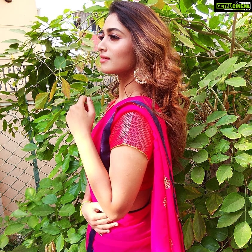 Shivani Narayanan Instagram - Hair Colour on Point ❤💫👼 #lovingit #shivaninarayanan