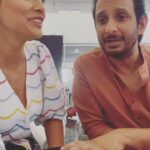 Shriya Saran Instagram - Finally …. My shy Co star spoke ! Music school Thank you @sharmanjoshi #musicschool @paparaobiyyala