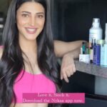 Shruti Haasan Instagram - Nykaa Summer Super Saver Days is ON!! and my favorite summer products are available at the most discounted price with upto 50% off. Use coupon code NYK1ST and get 10% off on first order Download the Nykaa app now from Google store and App store #LoveItStockIt #NykaaSummerSuperSaverDays #Ad