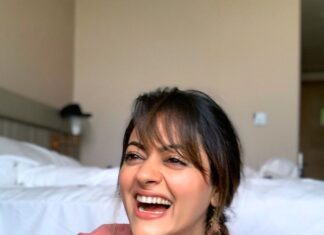 Shruti Sodhi Instagram - Today is World laughter day❤️ on a good day we obviously do smile and laugh a lot more, but on a tough day what makes you laugh ? I’ll tell you what makes me laugh - a creative joke/meme either on social media or a funny show and MOSTLY my own jokes that I can’t seem to keep in my stomach no matter how I’m feeling (default setting)..oh yeah I laugh a lot on my own jokes(even louder than the audience) 😋 and sometimes when I take my friends’ case😈Don’t forget to break into a few many laughs EVERYDAY..it’s good for you😘❤️ #shrutisodhi #worldlaughterday