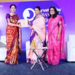 Simran Instagram - Received "Power of women" award from Durga Stalin Mam, it cannot get any better than this. I have always admired her simple looks and super strong personality. To share dias with her along with Ms.Veena (Founder - Naturals) and other eminent women is an amazing experience. Thank you Naturals for this award. இந்த விருதை சாதிக்க துடிக்கும் அனைத்து மகளிர்க்கும் அர்ப்பணிக்கிறேன்.