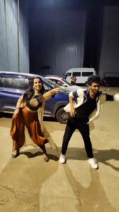 Sivaangi Krishnakumar Instagram - We both always wanted to do reels and here we did one 😍 
Such a cutie pie you are @sivaangi.krish ❤️