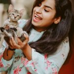 Sivaangi Krishnakumar Instagram - Smile..ft Pulimurigan 😎🐱😻 PC : @arunprasath_photography