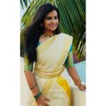Sivaangi Krishnakumar Instagram - Ellavarkum hridhayam niranja Onaashamsagal🌸🌺❤️ PC @cyril_eanastein Accessories @style_statement_by_shakthi