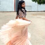 Sivaangi Krishnakumar Instagram - 🦄🌸 Muah: @suni_makeup_hair Styling - @anushaa13 Outfit - @dithi.studio Footwear- @feeltwenty Accessories: @adorebypriyanka PC: @srinisha_jayaseelan , @cyril_eanastein