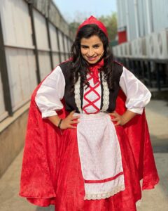 Sivaangi Krishnakumar Instagram - Little red riding hood 😍this week cwc ❤️
PC @vikram__offi