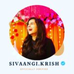 Sivaangi Krishnakumar Instagram - Finally verified on @instagram 😍 Thanks to @vbzu anna ❤️. Thankyou all🥰many were waiting to see my id with a verified mark. Here it is😀