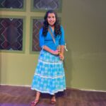 Sivaangi Krishnakumar Instagram – #latepost – Genelia getup!😄😷