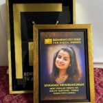 Sivaangi Krishnakumar Instagram - Most Popular Person on Reality TV Thankyou @behindwoodsofficial for this award. Dedicating this award to @ravoofa.h.k and @mediamasons team for encouraging and motivating me . Thankyou @vijaytelevision for being a great platform and providing opportunities ❤️ Finally Ashwineyy ☃️ @ashwinkumar_ak , receiving this award from you is so special. You are one of the most amazing person I have met. Wishing you to reach great heights and congratulations on your award too🥰☃️ Thankyou Makkaleyyy.. neengal illamal naanga yaarumey illai. Ungal adharavuku romba nandri❤️