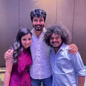 Sivaangi Krishnakumar Instagram - Periya anna and Chinna annan❤️
Happiest Birthday SK anna❤️❤️