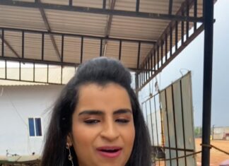 Sivaangi Krishnakumar Instagram - Trying helium balloon for the first time🤪