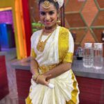 Sivaangi Krishnakumar Instagram - Mohiniattam ❤️ #cookwithcomali