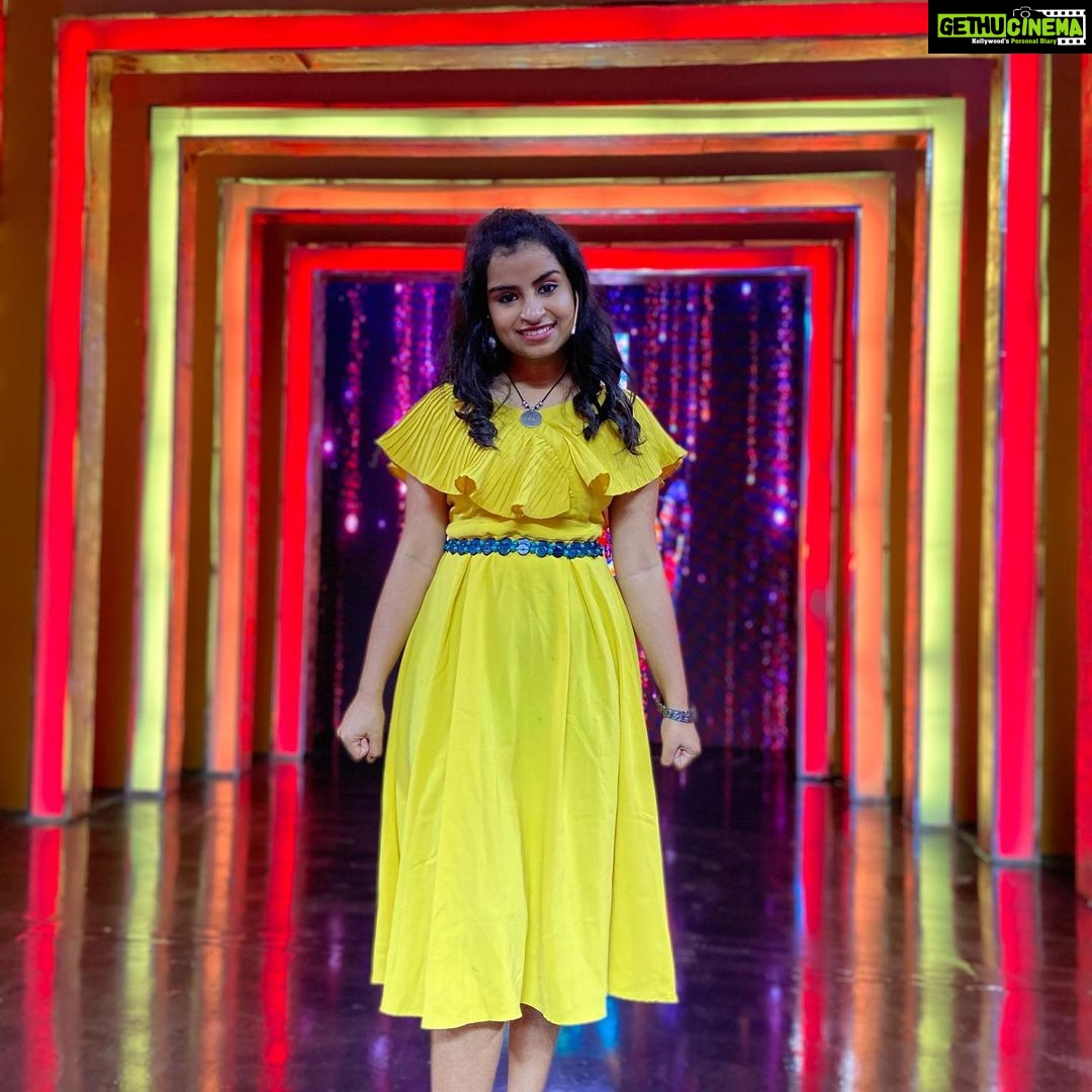 Sivaangi Krishnakumar Instagram - Cooku with Comali today Wearing @styl_boutique_chennai