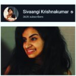 Sivaangi Krishnakumar Instagram – Verified creator in Youtube🙏🏼❤️Thankyou all🙏🏼