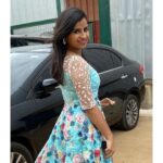 Sivaangi Krishnakumar Instagram - Love round on COC today❤️ Outfit: @styl_boutique_chennai