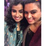Sivaangi Krishnakumar Instagram - Happy Birthday to my inspiration ❤️😍 Punya akka😍 She is one person whom I have looked upon in singing. My dream is to perform like her one day☺️. Punya akka you will be in a better place soon and can't wait to see you. Happiest Birthday Rockstar😍💓 @kannammarox2393 சாலிகிராமம்